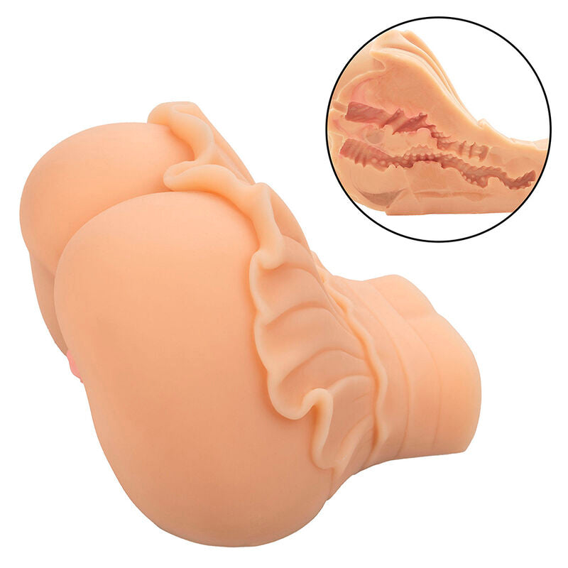 The peep show girl double masturbator realistic flesh