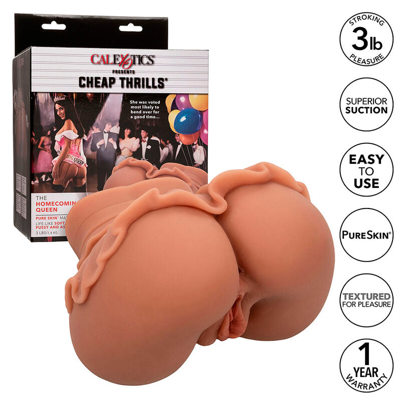 The Queen of Homecoming Double Masturbator Realistic Caramel