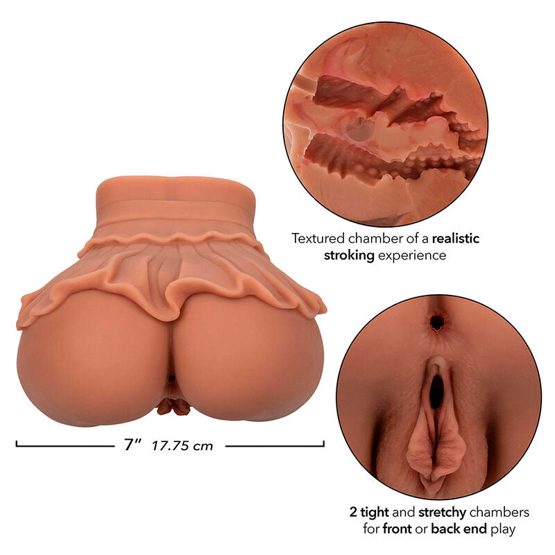 The Queen of Homecoming Double Masturbator Realistic Caramel