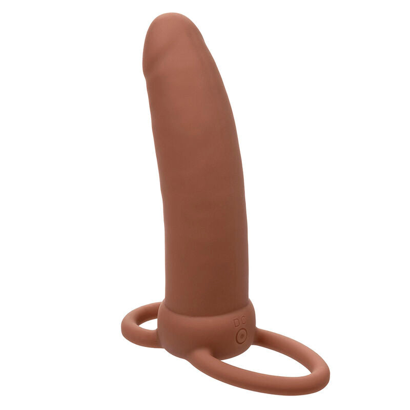 Maxx Thick Double Penetrator 10 Vibrations Brown