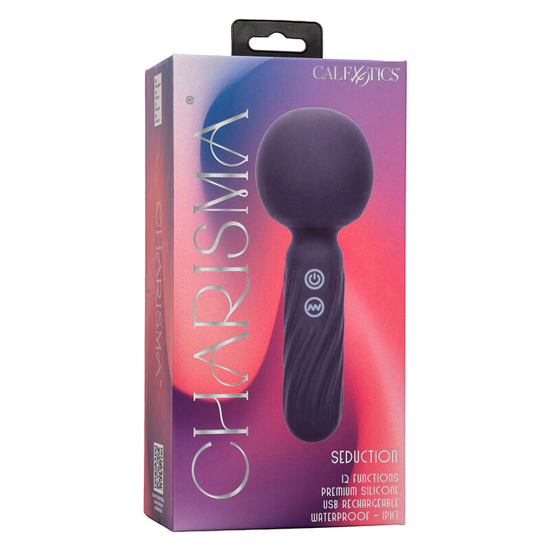 Charisma seduction masseur 12 fonctions 17,75 cm x 6,25 cm violet