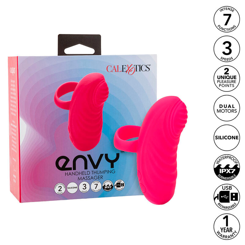 Envy portable ball massager 7 vibrations pink
