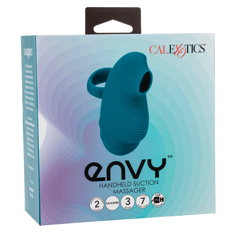 Envy portable ball massager 7 vibrations blue