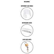 Extreme Adjustable Clear Acrylic Chastity Cage