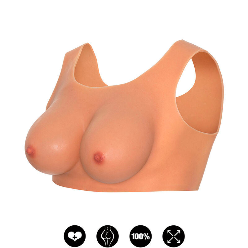 Alter ego wearable chest top cup c flesh