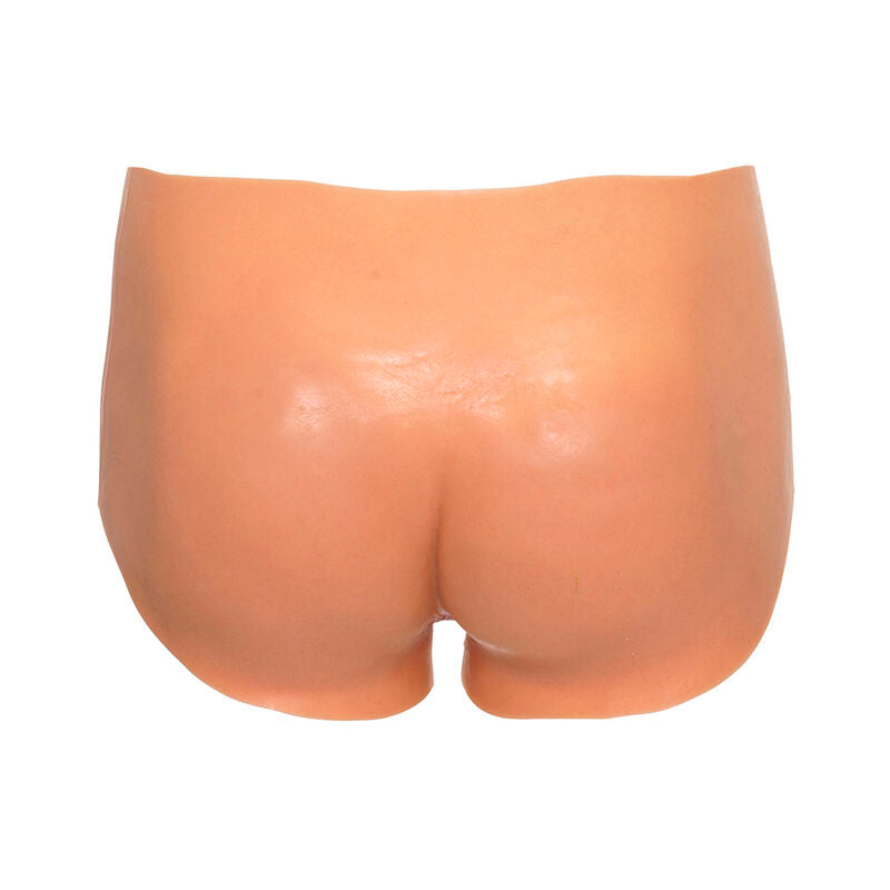 Alter ego open vagina high waisted briefs flesh