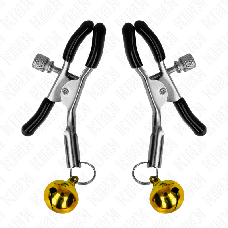 Simple bell gold meton pliers 6 cm