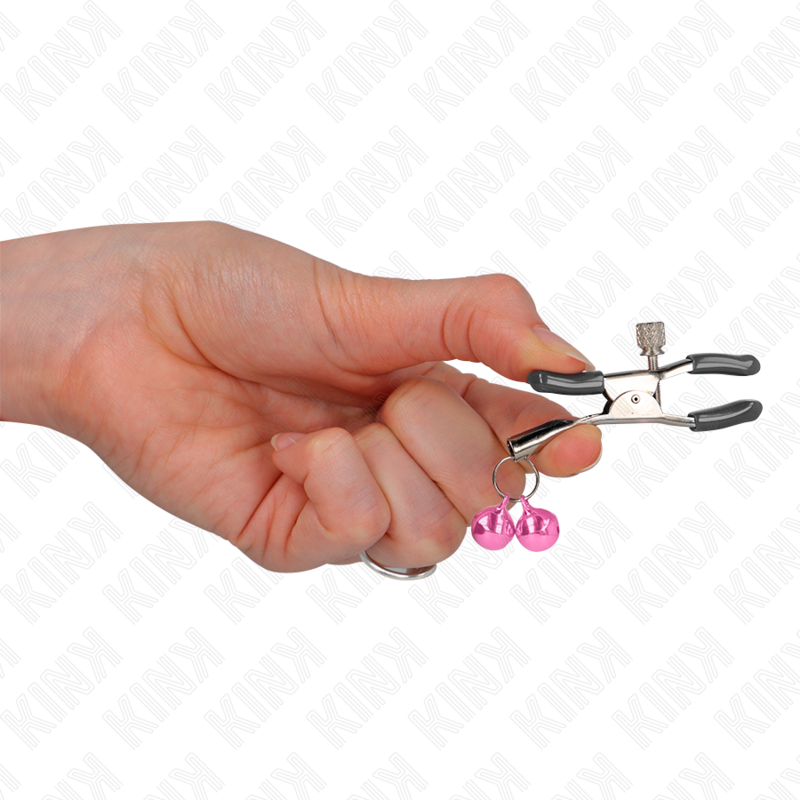 Pink double bell meton pliers 6 cm