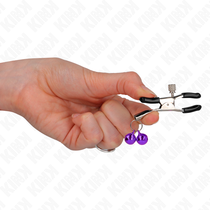 Purple double bell meton pliers 6 cm