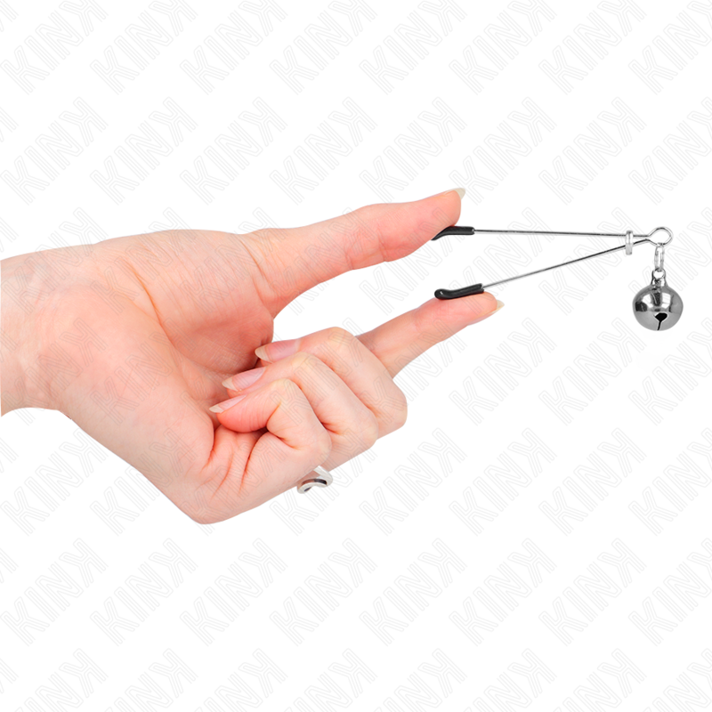 Silver Bell Thin Phone Clips 7cm