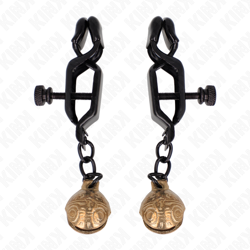 Black bell style metelon tongs 7 cm