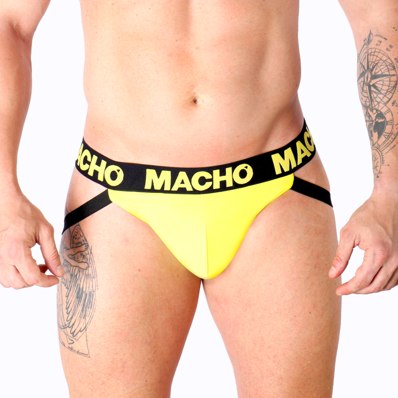 Mx25a jock amarillo lycra s