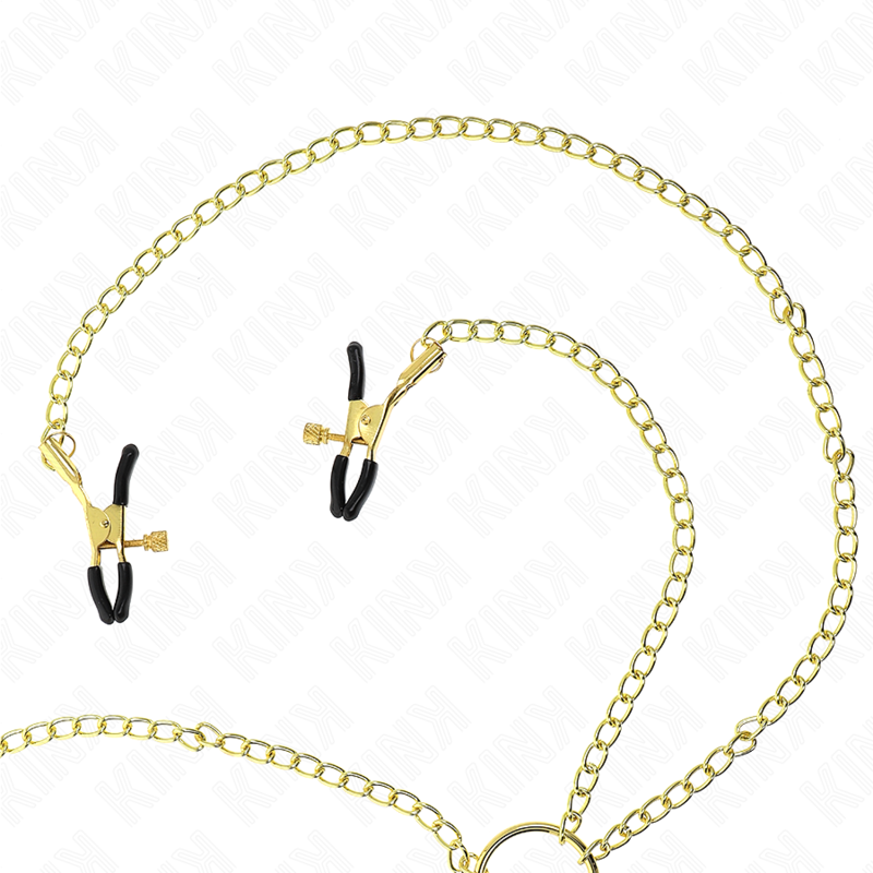 4 adjustable gold tamil and clit clamps