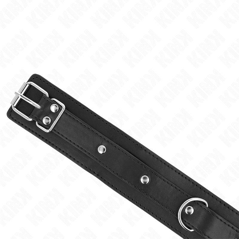 Collar with leash 65 cm 1 adjustable ring 38-49 cm x 5 cm