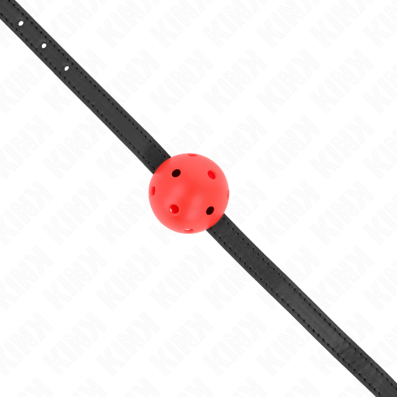 Simplicity Red Breathable Ball Gag 4.5cm 62 x 1.5cm