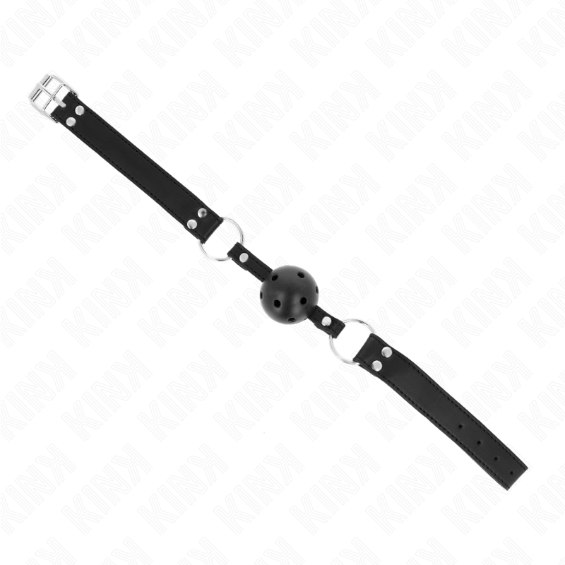 Breathable stick 4 cm with double rivet model 1 black 62.5 x 2.5 cm adjustable 42-58 cm
