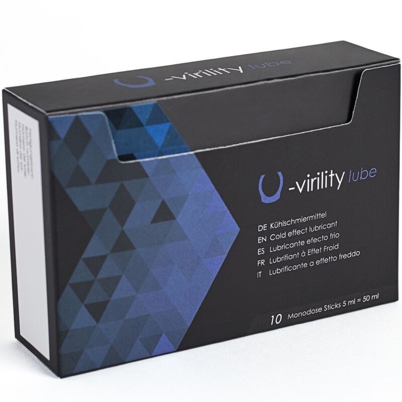 U-virility lube cooling effect lubricant 10 x 5 ml