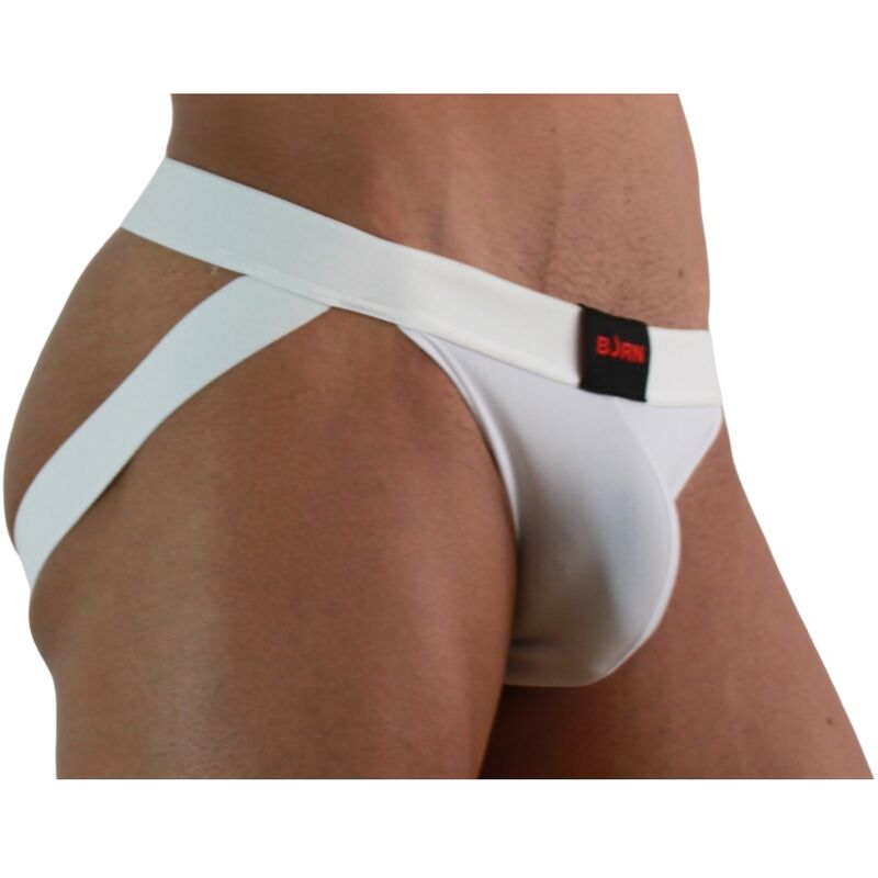 007 jock lycra blanco s