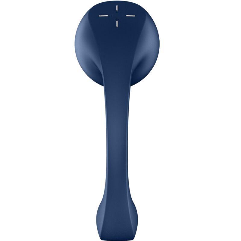 Pro+ Wave 4 G-spot stimulator and air pulse free app dark blue