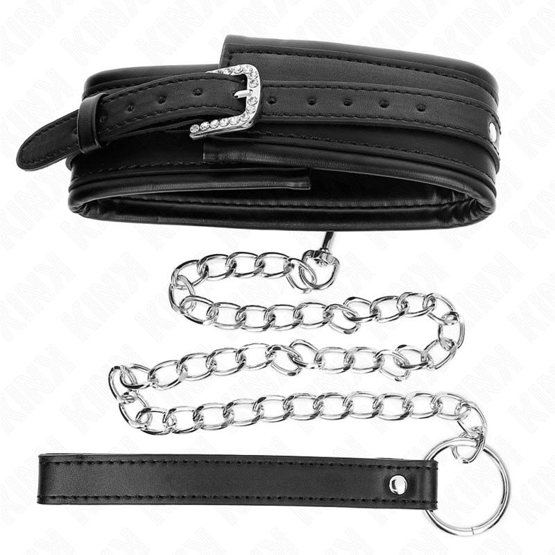 Necklace with shiny buckle bracelet 65 cm 48.5 cm x 5.3 cm