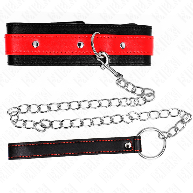 Necklace with red bracelet 65 cm adjustable 36-43 cm x 5 cm