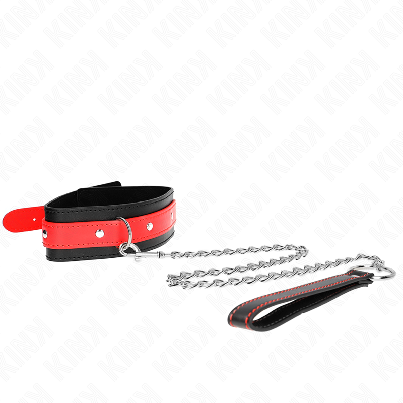 Necklace with red bracelet 65 cm adjustable 36-43 cm x 5 cm
