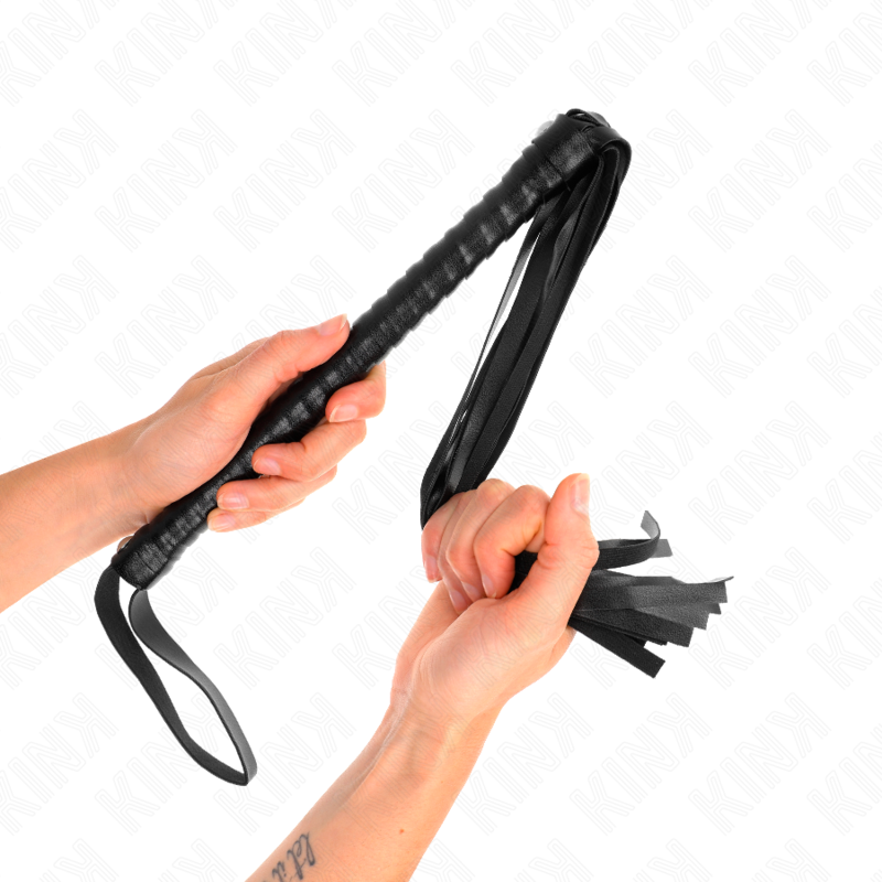 48.5 cm black textured handle whisk