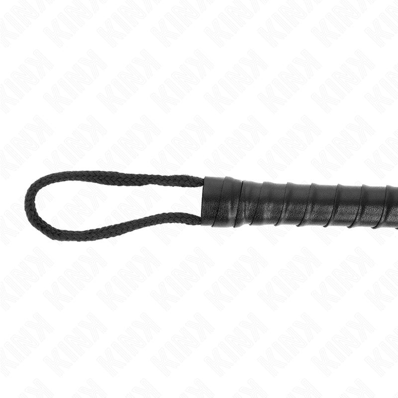 Black rope whip 56 cm