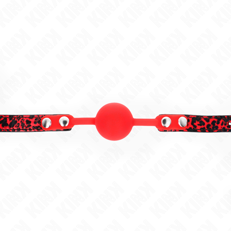 Silicone ball 4 cm gag model 2 60 x 2 cm