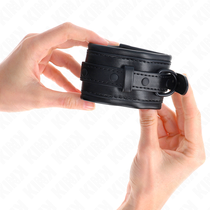 Adjustable black wrist rest 20-30 cm x 6 cm