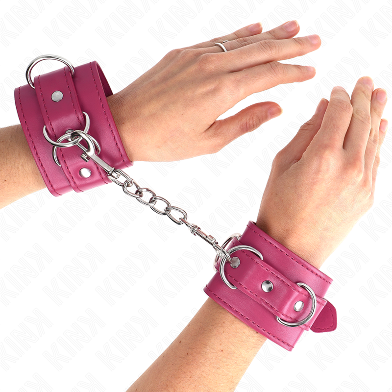 3 adjustable pink wrist braces 17.5-25 cm x 6 cm