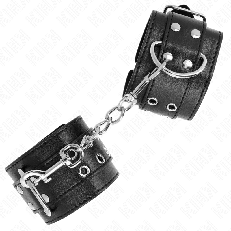 Black double loop wrist support adjustable 19-26 cm