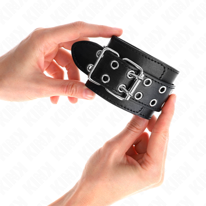 Black double loop wrist support adjustable 19-26 cm