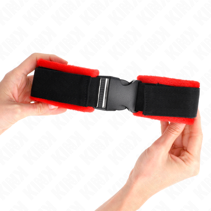 Black Nylon Hook and Loop Wrist Braces Model 1 Adjustable 25-35cm x 6cm