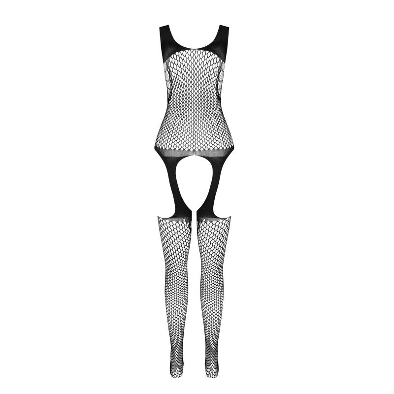 Bs 104 black bodystocking one size