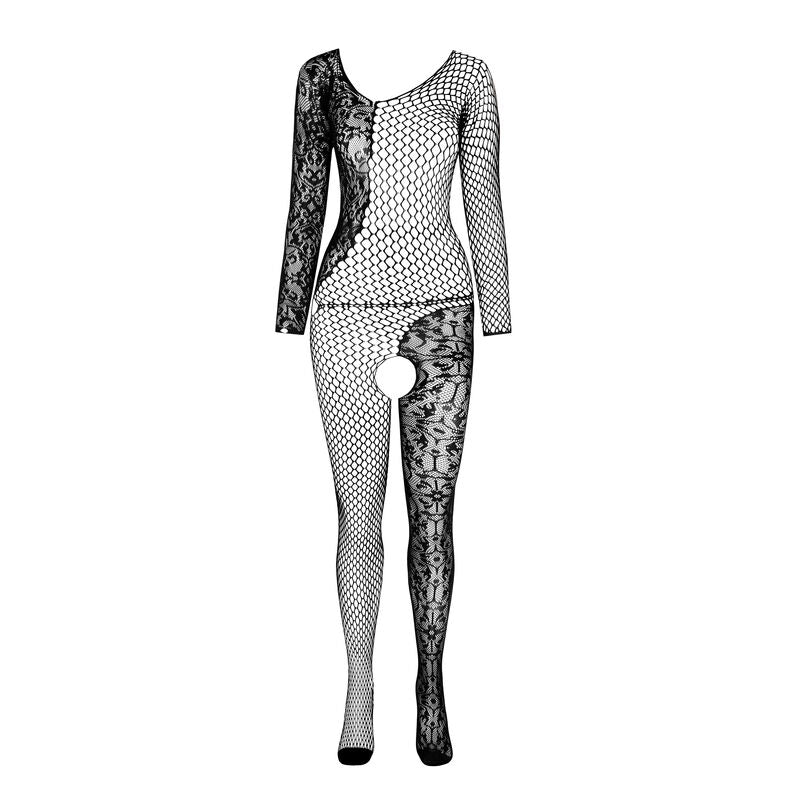 Bs 107 bodystocking red one size