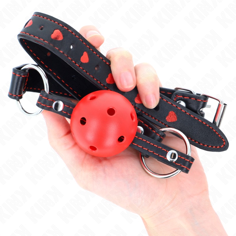 Red hard hollow stick model 2 65 x 2.5 cm