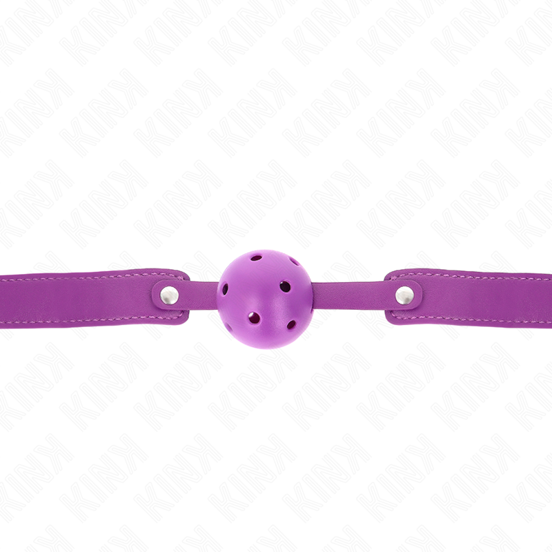 Purple breathable ball 4.5 cmgag 65 x 2.5 cm