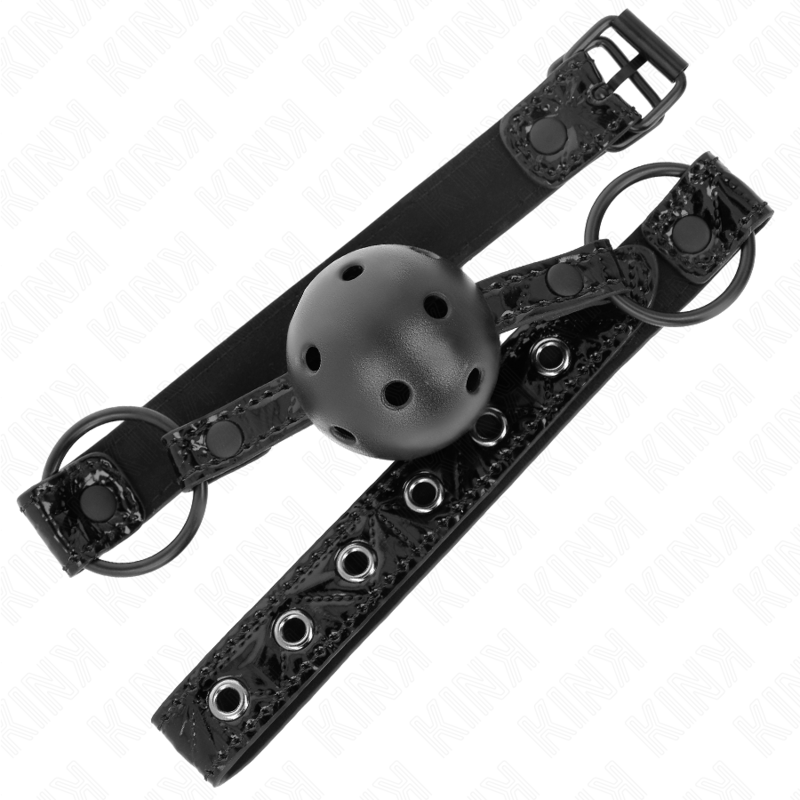 Diamond pattern ball 4.5 cm gag model 3 64.5 cm adjustable 42-60 cm