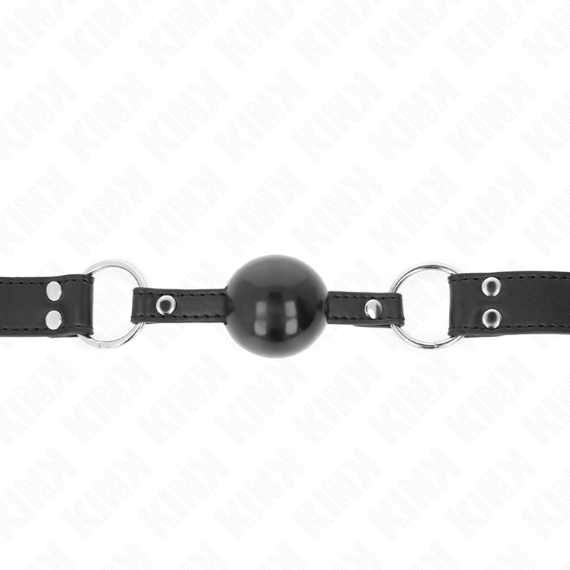 Soft and strong ball stick 4 cm with leather strap 62 x 2.5 cm adjustable 42-58 cm