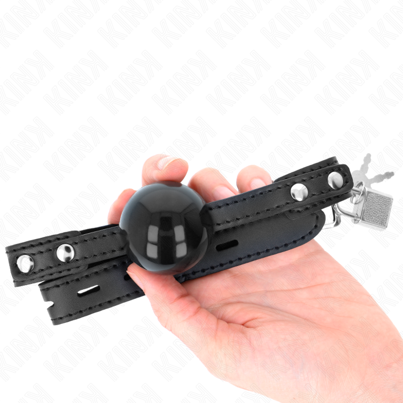 Soft tpe ball 4 cm gag model 3 60 x 2 cm adjustable 37-52 cm