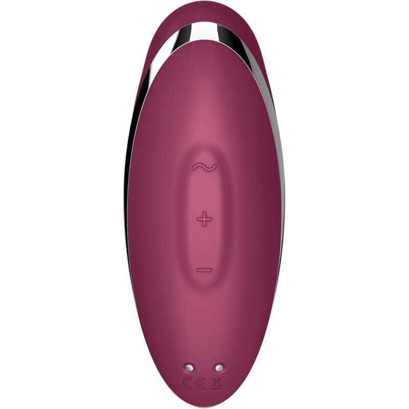 Tap &amp; Climax 2 Vibrator &amp; Stimulator Red