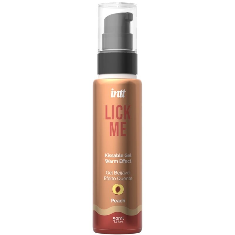 Gel comestible lick me peach effet chaleureux