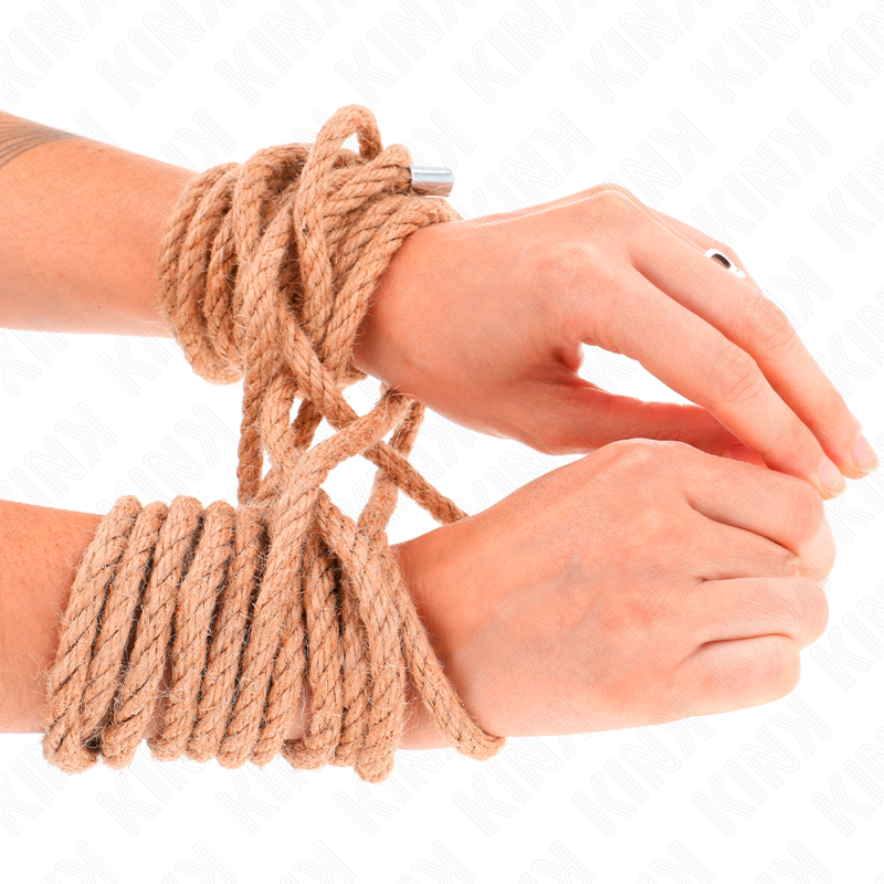 Hemp rope with metal head 5 meters
