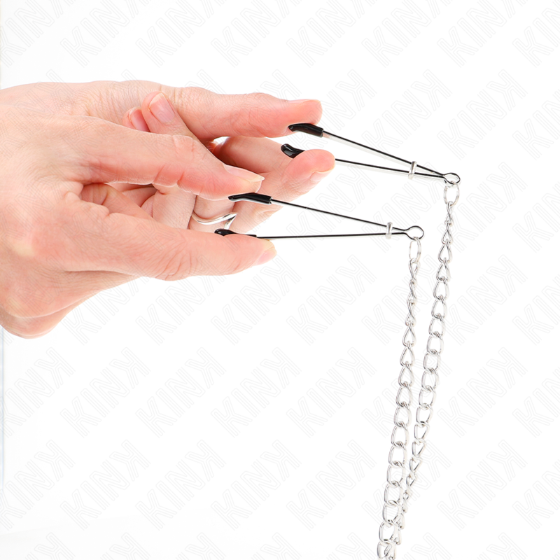 Triple clamps for tamil and clitoris with chain model 1