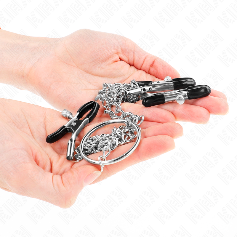 Triple clamps for tamil and clitoris with chain model 0