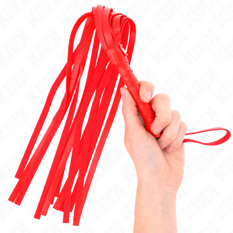 Red single whip 45 cm