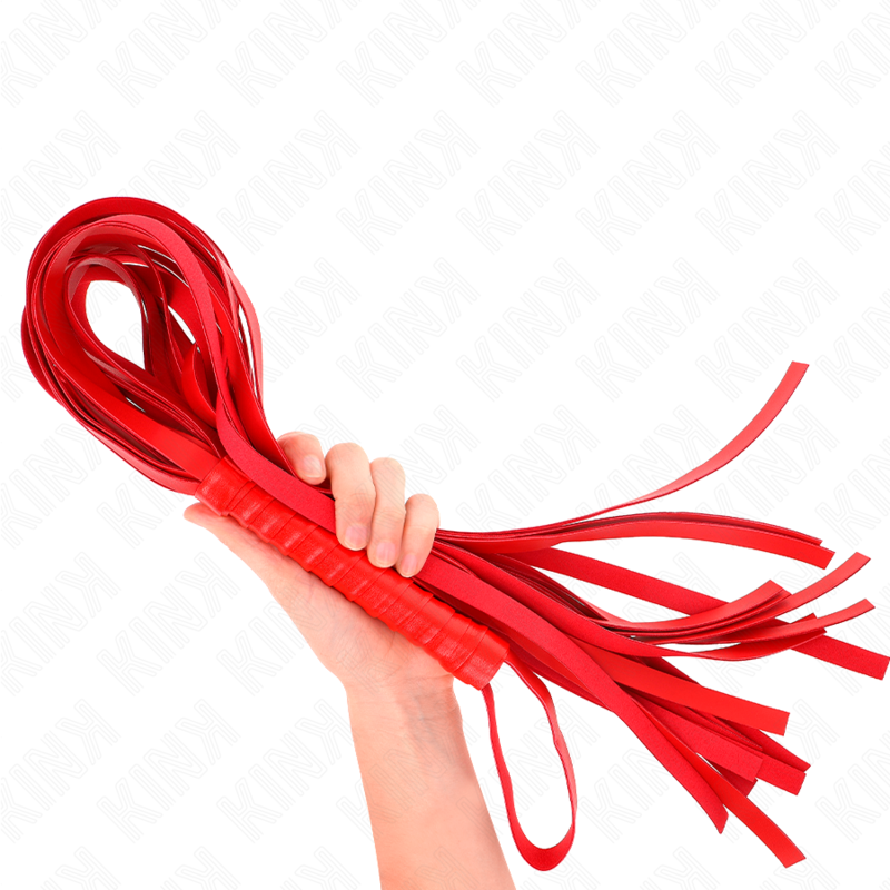 Red whip short handle long tail 70 cm