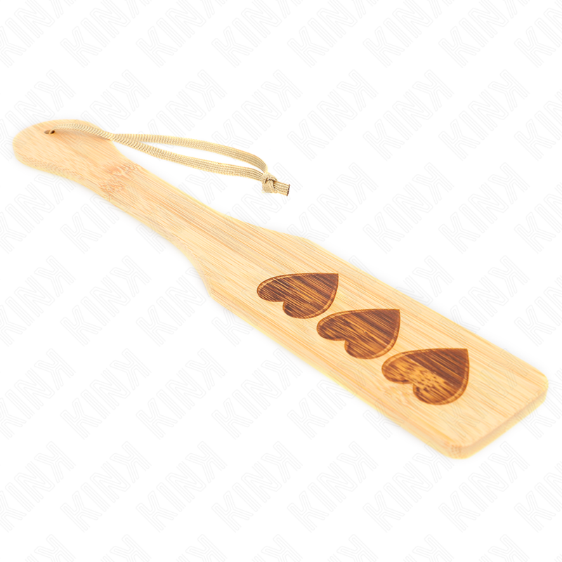 Bamboo palette heart design 32 x 5.5 cm
