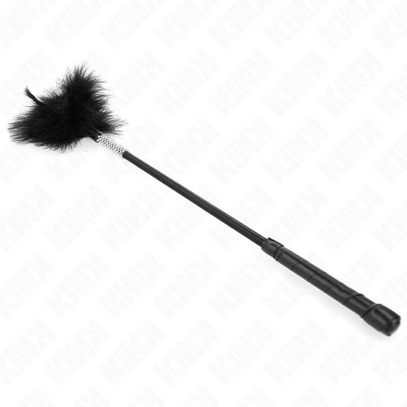 Feathers with rhinestone handle 50 cm